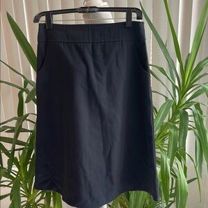 Classic a line dark navy Skirt for girls size 16 excellent condition